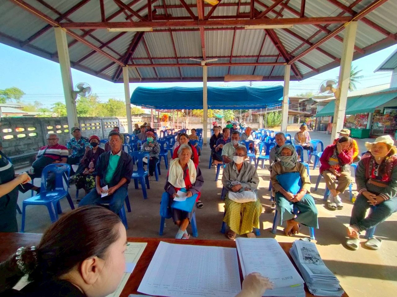 title - ส.ป.ก. ยโสธร  ออกศูนย์บริการประชาชนเคลื่อนที่ (Mobile Unit)